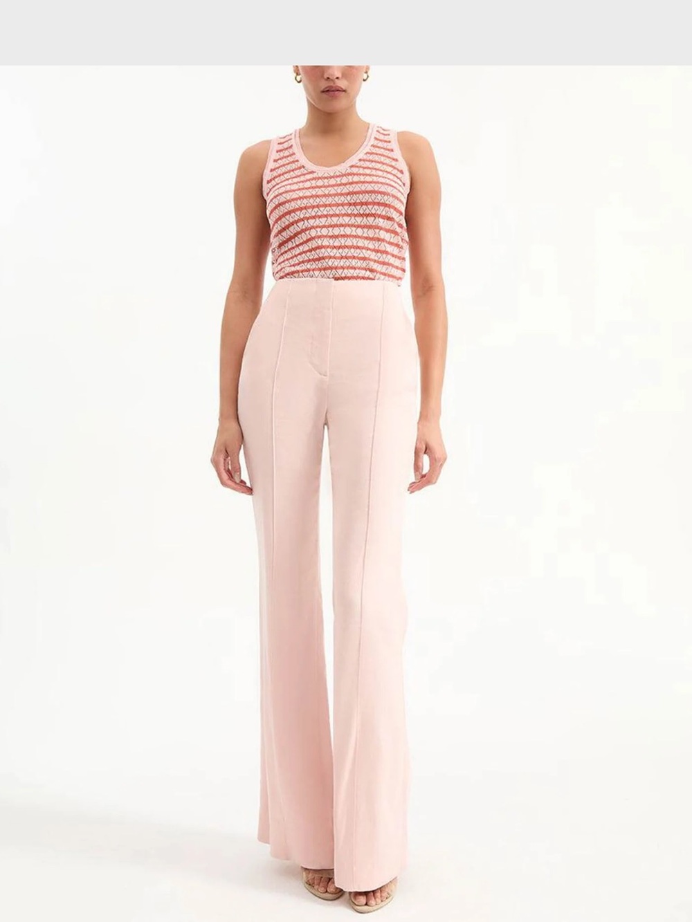 Veronica Beard - Komi pant pink shell (6)